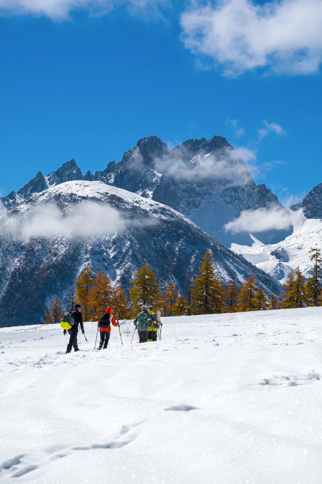 下雪后的阿布吉措直接封神_2_云南徒鹰📷_云南-香格里拉-来自52tours 我爱旅游网
